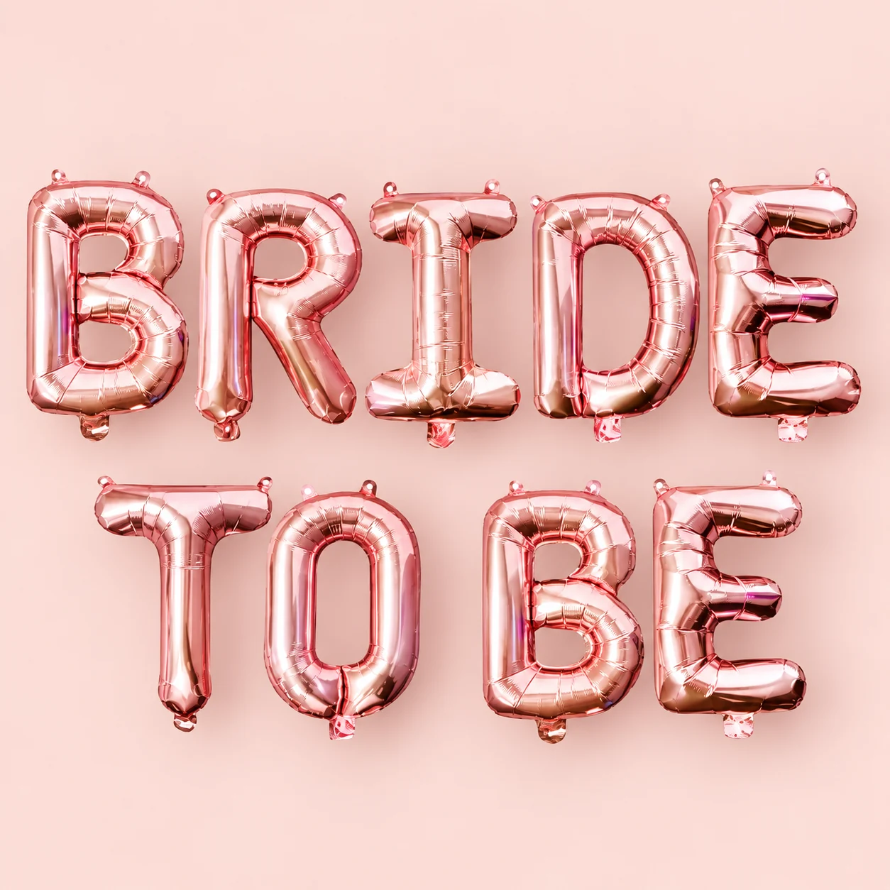Ballons BRIDE TO BE rose gold – 40 cm
